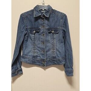 Cato Studded Denim JEAN Jacket Size SMALL CUTE